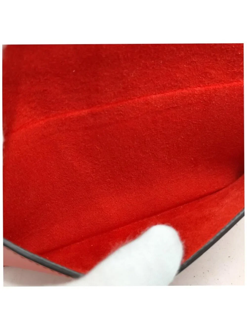 Authentic Louis Vuitton Monogram Emilie Wallet Cerise Red